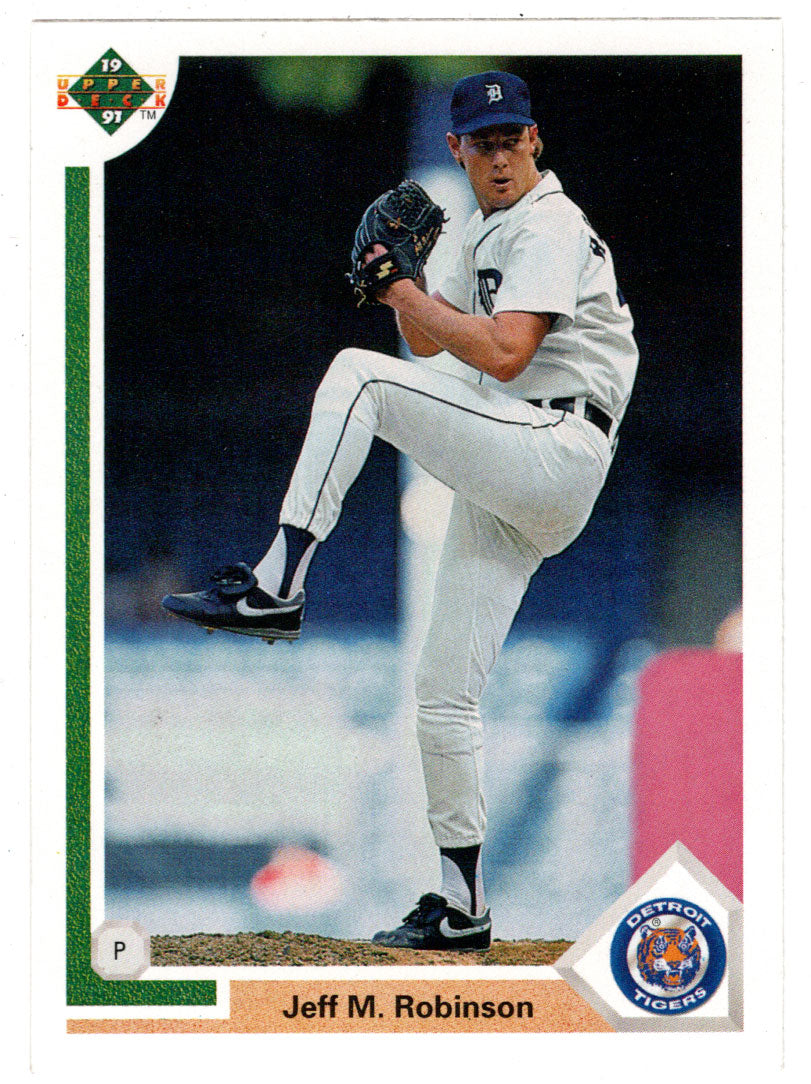 Jeff M. Robinson - Detroit Tigers (MLB Baseball Card) 1991 Upper Deck # 676 Mint