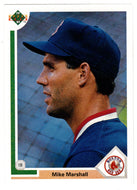 Mike Marshall - Boston Red Sox (MLB Baseball Card) 1991 Upper Deck # 681 Mint