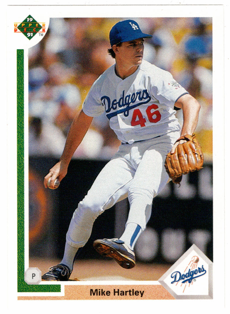 Mike Hartley - Los Angeles Dodgers (MLB Baseball Card) 1991 Upper Deck # 686 Mint