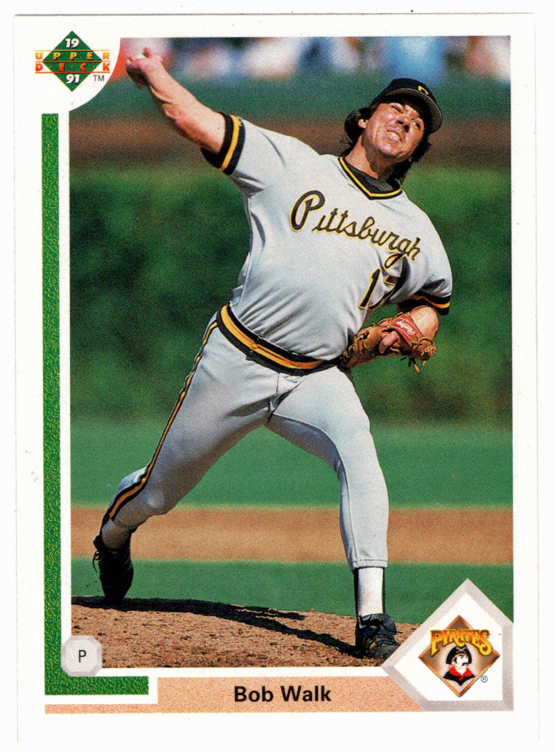 Bob Walk - Pittsburgh Pirates (MLB Baseball Card) 1991 Upper Deck # 689 Mint