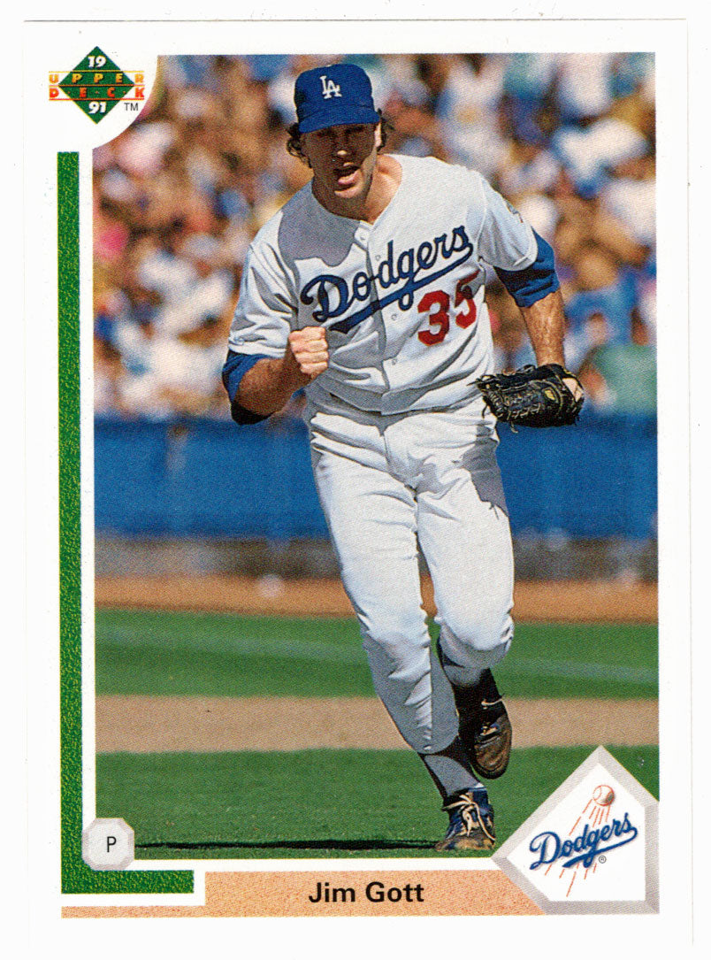 Jim Gott - Los Angeles Dodgers (MLB Baseball Card) 1991 Upper Deck # 690 Mint