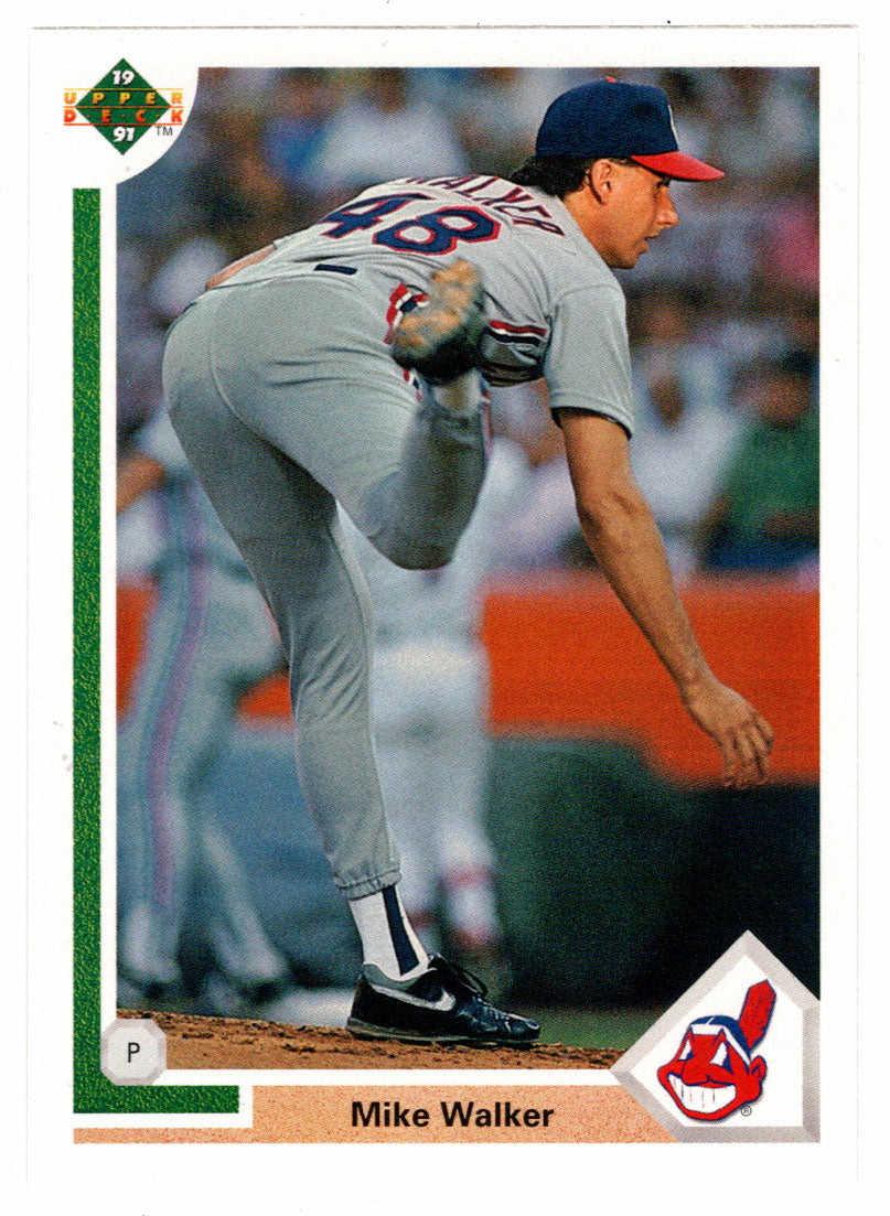 Mike Walker - Cleveland Indians (MLB Baseball Card) 1991 Upper Deck # 694 Mint