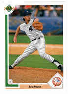 Eric Plunk - New York Yankees (MLB Baseball Card) 1991 Upper Deck # 695 Mint