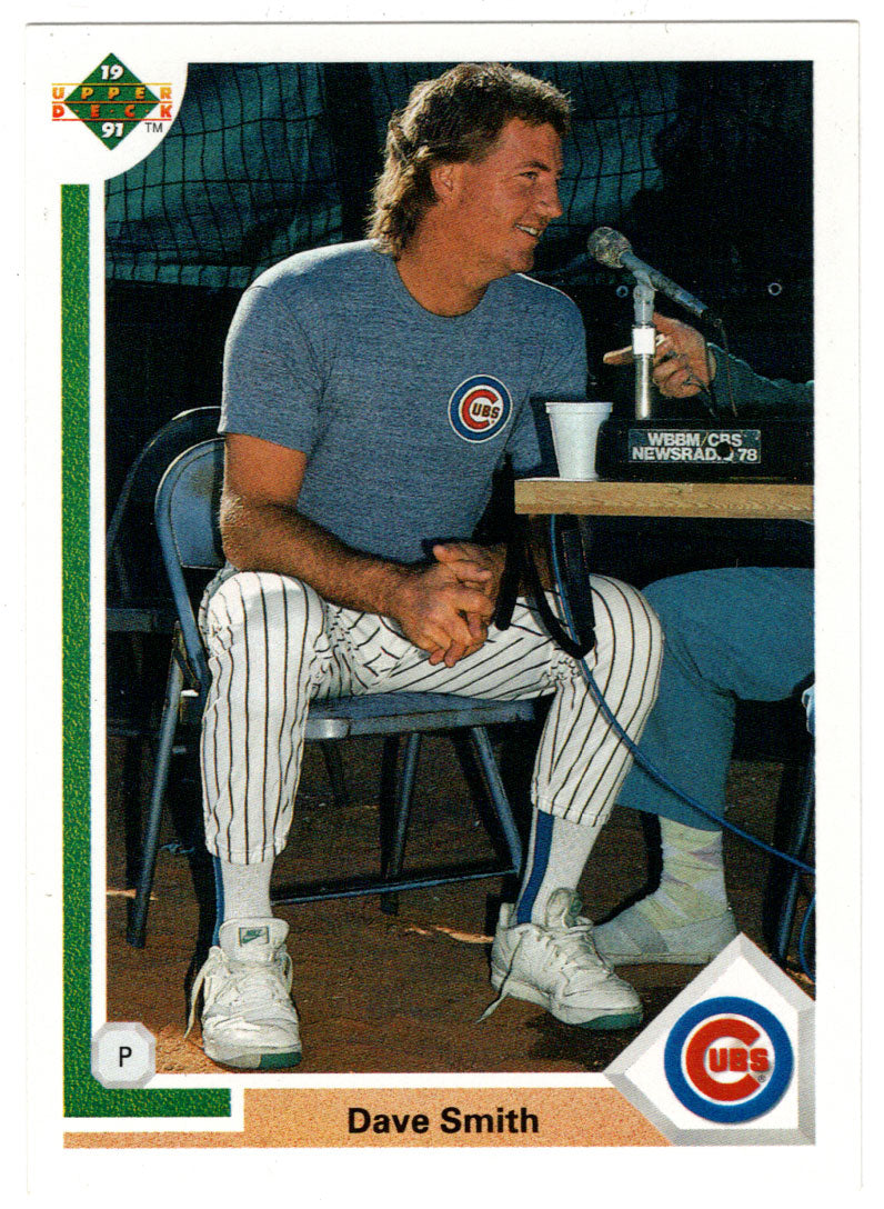 Dave Smith - Chicago Cubs (MLB Baseball Card) 1991 Upper Deck # 704 Mint