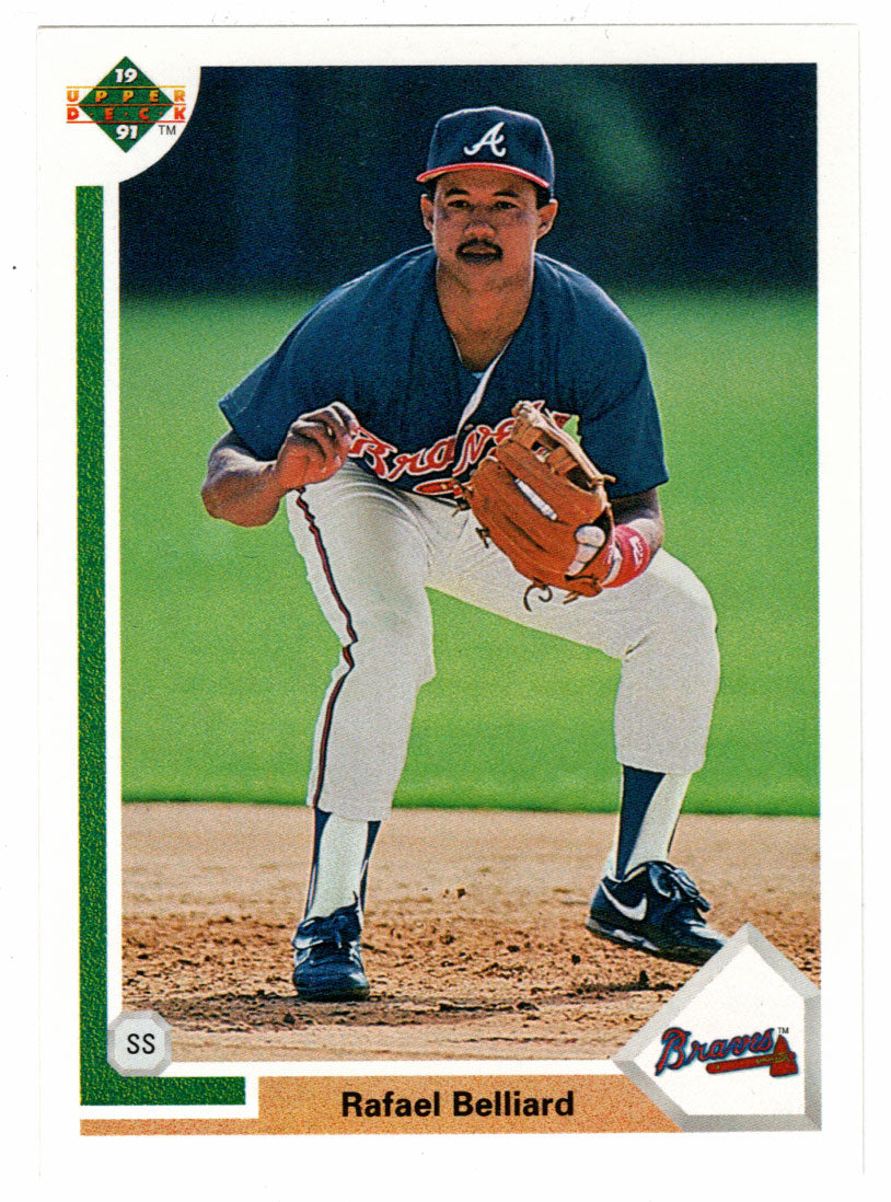 Rafael Belliard - Atlanta Braves (MLB Baseball Card) 1991 Upper Deck # 706 Mint