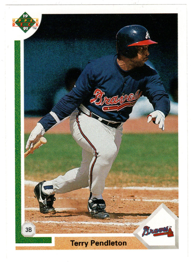 Terry Pendleton - Atlanta Braves (MLB Baseball Card) 1991 Upper Deck # 708 Mint