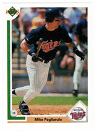 Mike Pagliarulo - Minnesota Twins (MLB Baseball Card) 1991 Upper Deck # 709 Mint