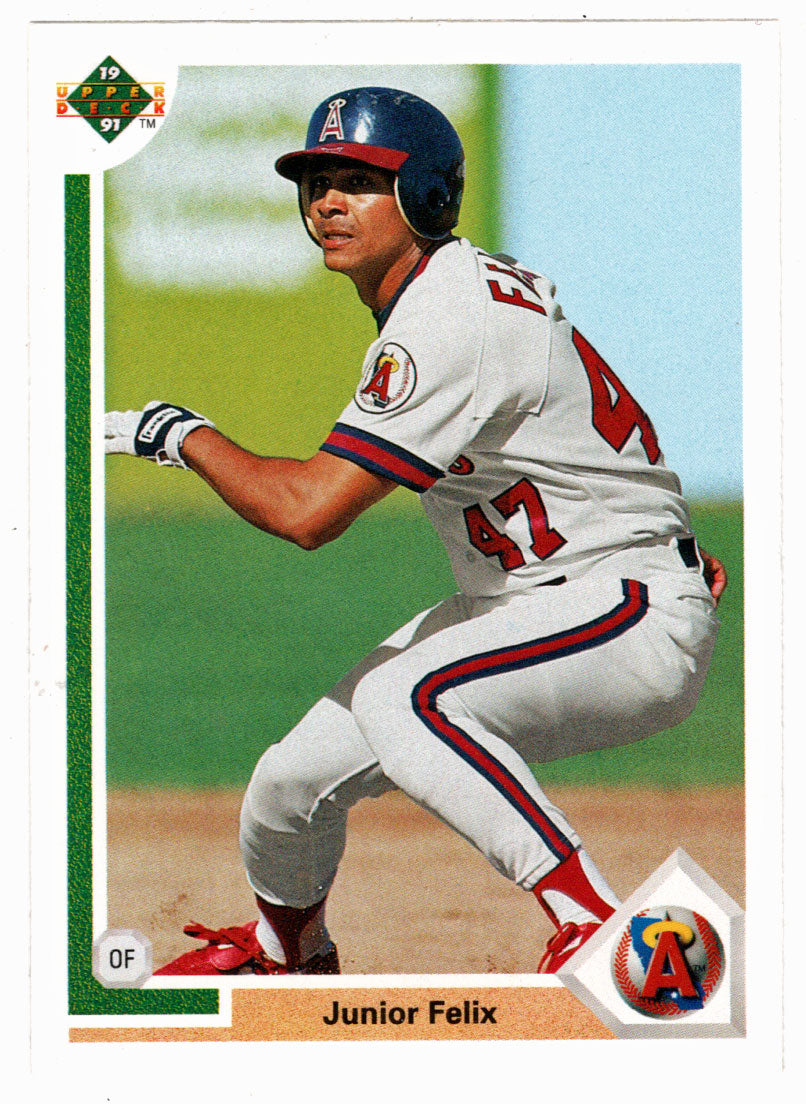 Junior Felix - California Angels (MLB Baseball Card) 1991 Upper Deck # 711 Mint