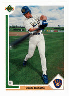 Dante Bichette - Milwaukee Brewers (MLB Baseball Card) 1991 Upper Deck # 712 Mint