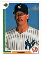 Steve Farr - New York Yankees (MLB Baseball Card) 1991 Upper Deck # 717 Mint