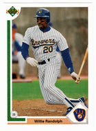 Willie Randolph - Milwaukee Brewers (MLB Baseball Card) 1991 Upper Deck # 720 Mint