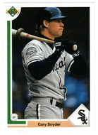 Cory Snyder - Chicago White Sox (MLB Baseball Card) 1991 Upper Deck # 724 Mint