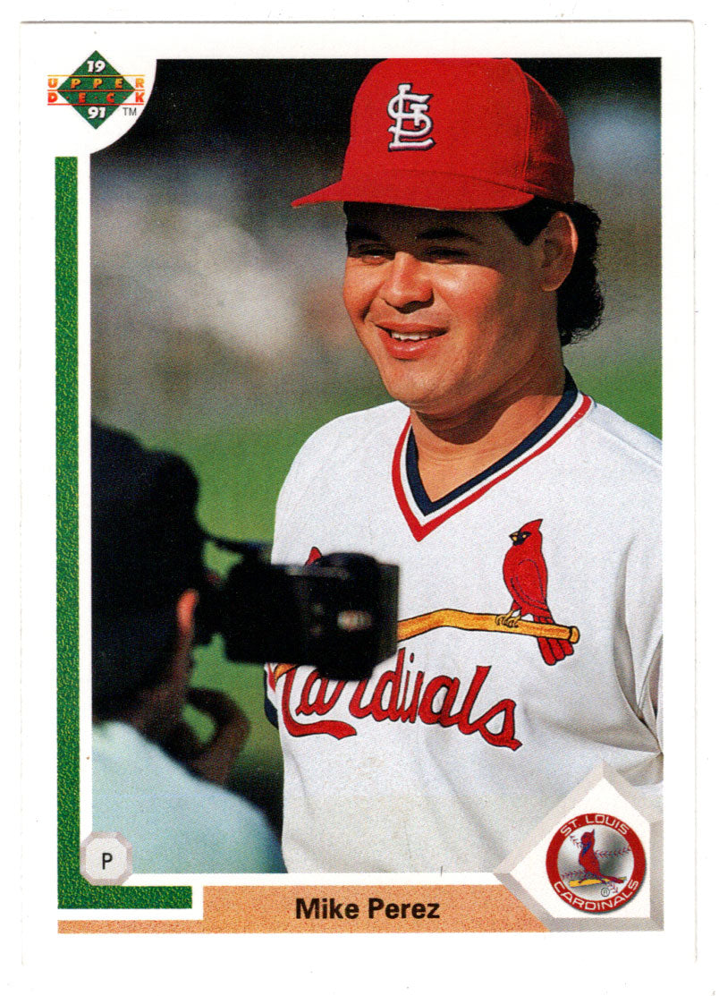 Mike Perez RC - St. Louis Cardinals (MLB Baseball Card) 1991 Upper Deck # 728 Mint