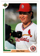 Mike Perez RC - St. Louis Cardinals (MLB Baseball Card) 1991 Upper Deck # 728 Mint