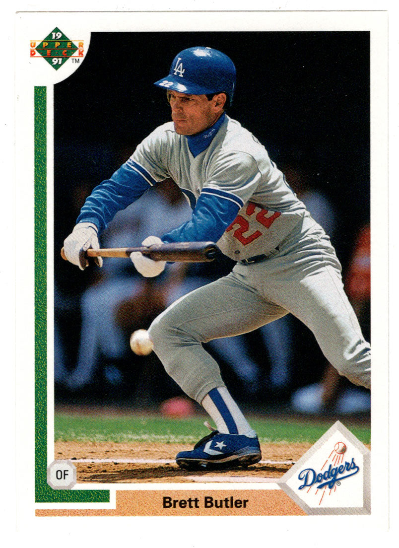 Brett Butler - Los Angeles Dodgers (MLB Baseball Card) 1991 Upper Deck # 732 Mint