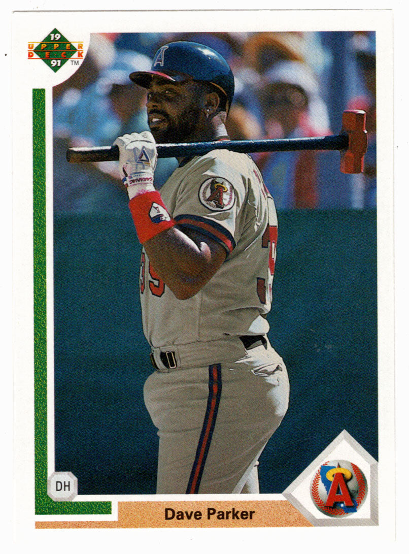 Dave Parker - California Angels (MLB Baseball Card) 1991 Upper Deck # 733 Mint