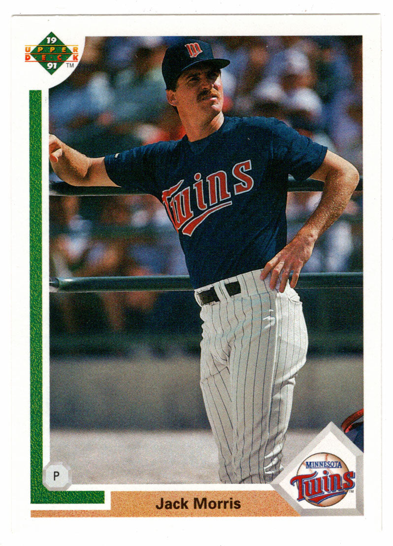 Jack Morris - Minnesota Twins (MLB Baseball Card) 1991 Upper Deck # 736 Mint
