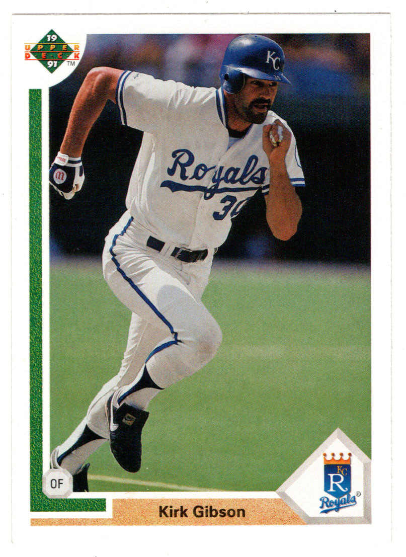 Kirk Gibson - Kansas City Royals (MLB Baseball Card) 1991 Upper Deck # 737 Mint