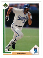 Kirk Gibson - Kansas City Royals (MLB Baseball Card) 1991 Upper Deck # 737 Mint