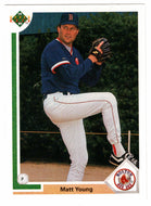 Matt Young - Boston Red Sox (MLB Baseball Card) 1991 Upper Deck # 740 Mint