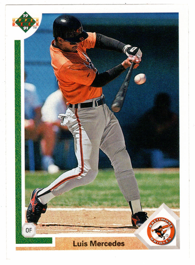 Luis Mercedes RC - Baltimore Orioles (MLB Baseball Card) 1991 Upper Deck # 745 Mint