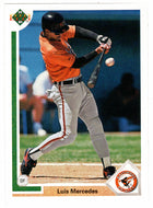 Luis Mercedes RC - Baltimore Orioles (MLB Baseball Card) 1991 Upper Deck # 745 Mint