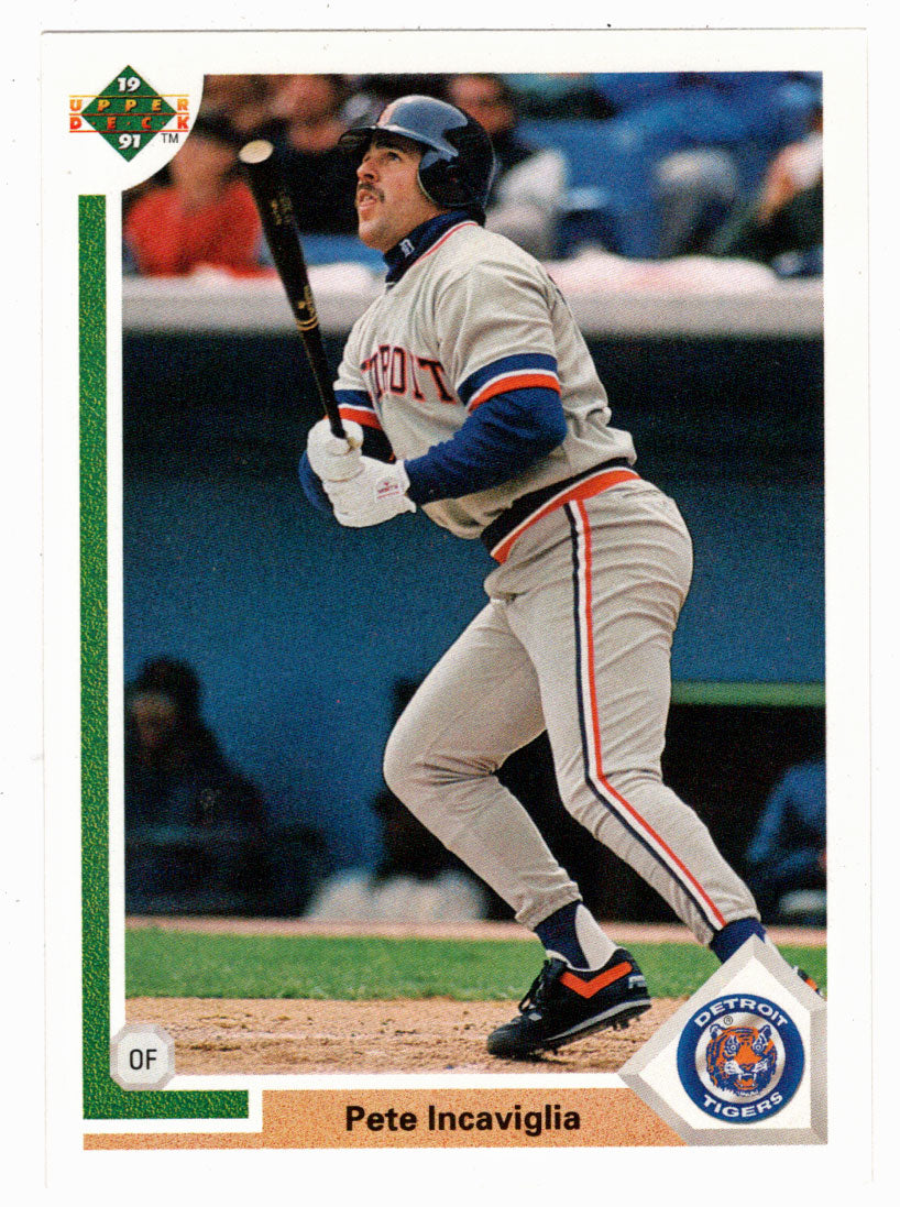 Pete Incaviglia - Detroit Tigers (MLB Baseball Card) 1991 Upper Deck # 747 Mint