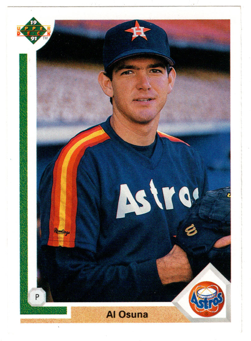 Al Osuna RC - Houston Astros (MLB Baseball Card) 1991 Upper Deck # 752 Mint