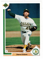Steve Chitren RC - Oakland Athletics (MLB Baseball Card) 1991 Upper Deck # 753 Mint