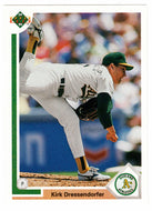 Kirk Dressendorfer RC - Oakland Athletics (MLB Baseball Card) 1991 Upper Deck # 756 Mint