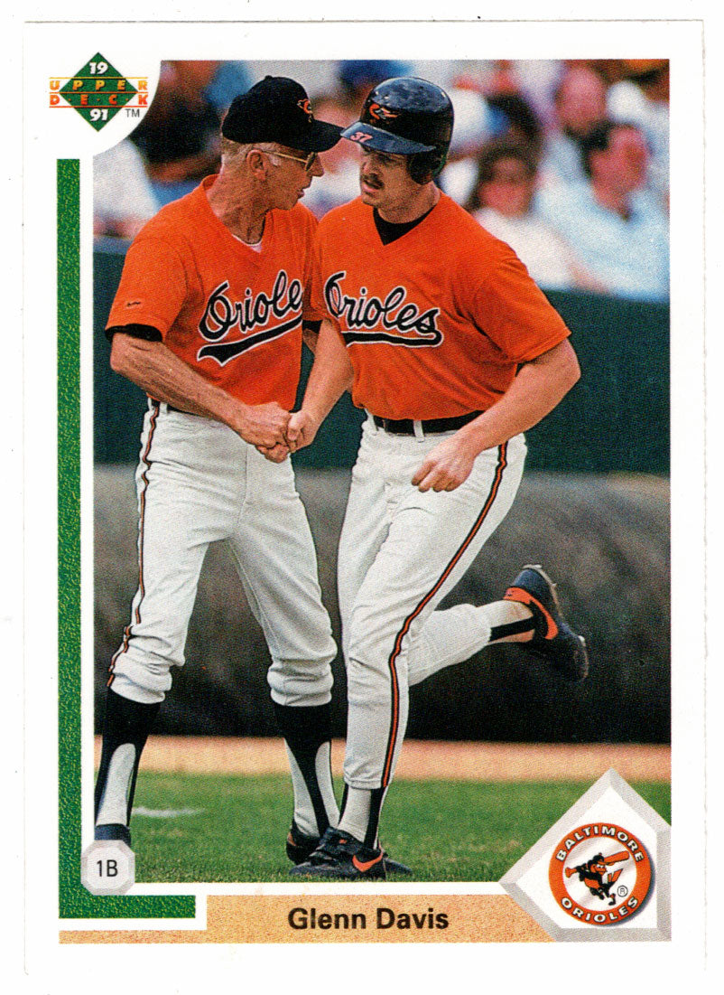 Glenn Davis - Baltimore Orioles (MLB Baseball Card) 1991 Upper Deck # 757 Mint