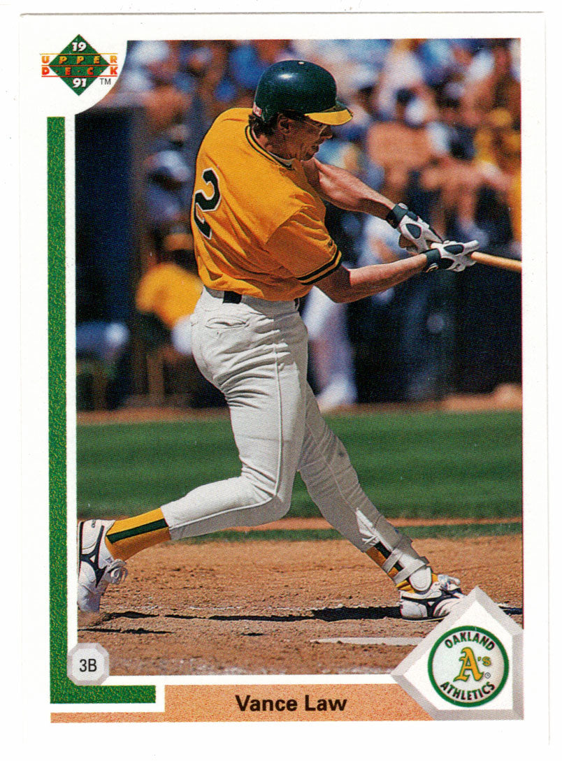 Vance Law - Oakland Athletics (MLB Baseball Card) 1991 Upper Deck # 760 Mint