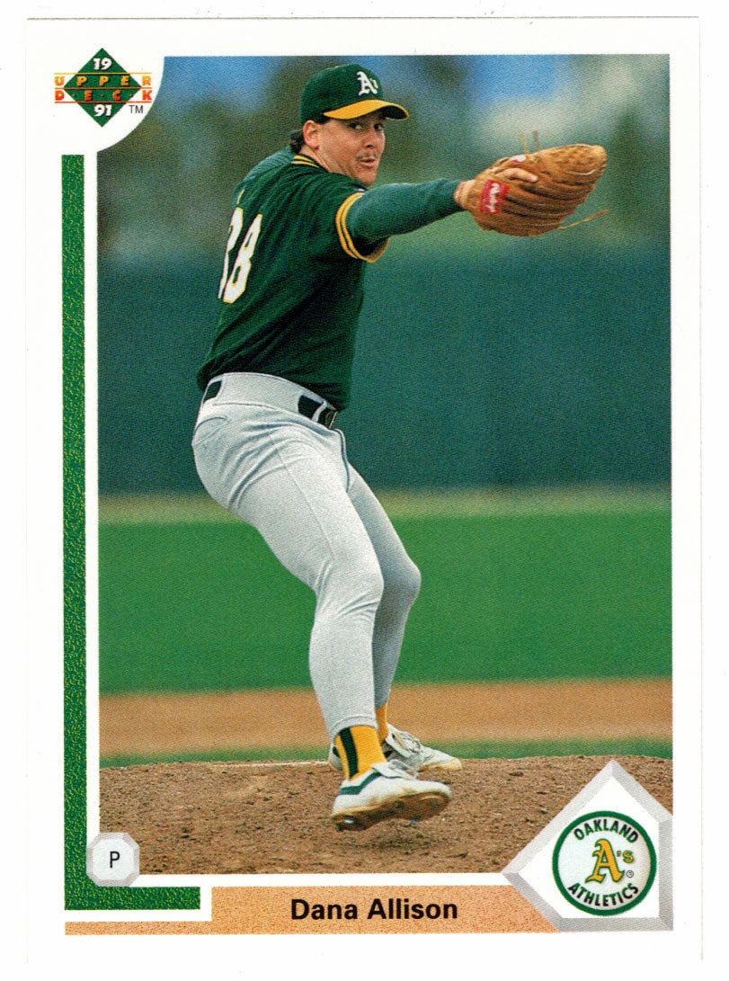Dana Allison RC - Oakland Athletics (MLB Baseball Card) 1991 Upper Deck # 771 Mint