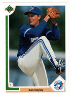 Ken Dayley - Toronto Blue Jays (MLB Baseball Card) 1991 Upper Deck # 781 Mint