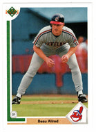 Beau Allred - Cleveland Indians (MLB Baseball Card) 1991 Upper Deck # 784 Mint