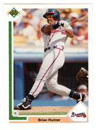 Brian R.Hunter RC - Atlanta Braves - Final Edition (MLB Baseball Card) 1991 Upper Deck # 54F Mint