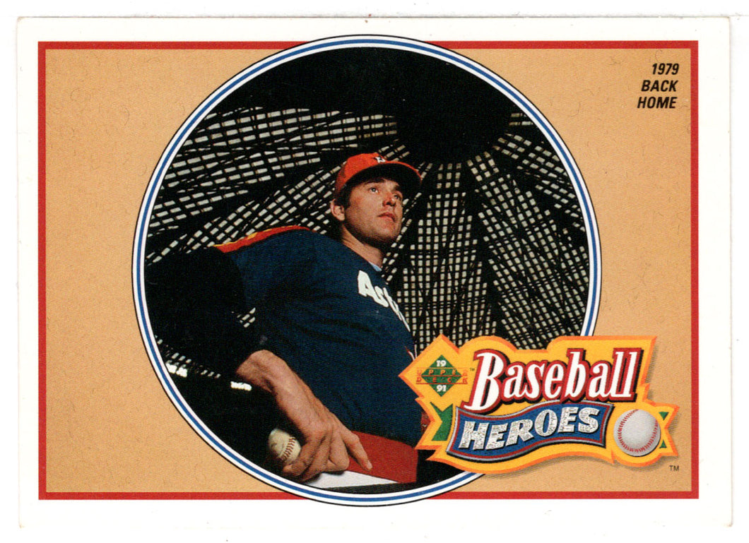 Nolan Ryan - New York - Baseball Heroes (MLB Baseball Card) 1991 Upper Deck # 13 Mint