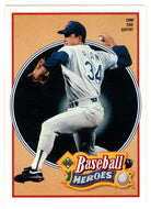 Nolan Ryan - New York - Baseball Heroes (MLB Baseball Card) 1991 Upper Deck # 16 Mint