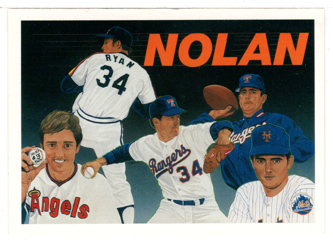 Nolan Ryan - New York - Baseball Heroes (MLB Baseball Card) 1991 Upper Deck # 18 Mint