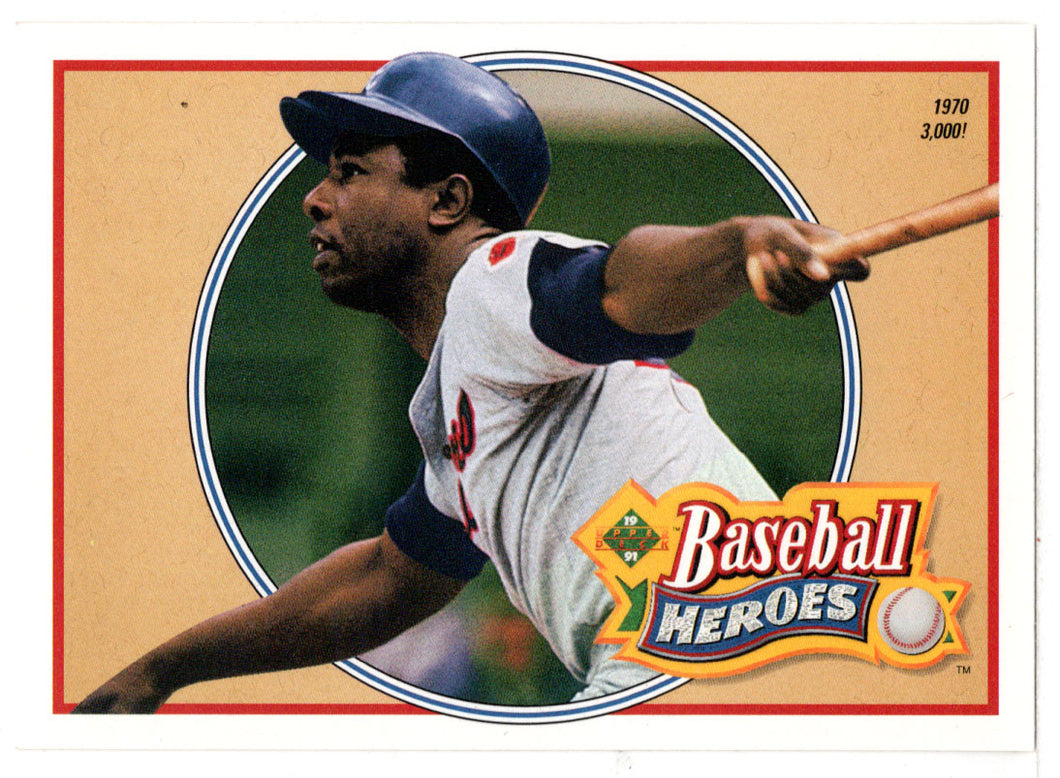 Hank Aaron - Atlanta Braves - Baseball Heroes (MLB Baseball Card) 1991 Upper Deck # 22 Mint
