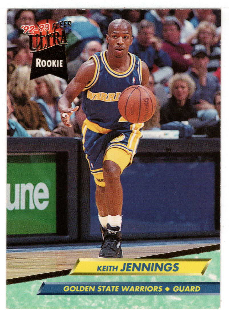 Keith Jennings RC - Golden State Warriors (NBA Basketball Card) 1992-93 Fleer Ultra # 264 Mint