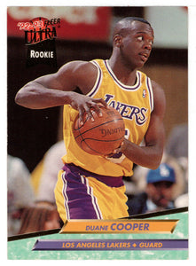 Duane Cooper RC - Los Angeles Clippers (NBA Basketball Card) 1992-93 Fleer Ultra # 286 Mint