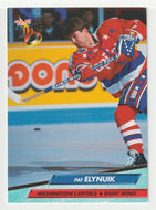 Pat Elynuik - Washington Capitals (NHL Hockey Card) 1992-93 Fleer Ultra # 434 Mint