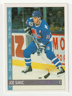 Joe Sakic - Quebec Nordiques (NHL Hockey Card) 1992-93 O-Pee-Chee # 54 Mint