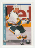 Brett Hull - St. Louis Blues (NHL Hockey Card) 1992-93 O-Pee-Chee # 87 Mint
