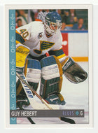 Guy Hebert RC - St. Louis Blues (NHL Hockey Card) 1992-93 O-Pee-Chee # 116 Mint