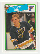 Brett Hull - '88-'89 Year - St. Louis Blues (NHL Hockey Card) 1992-93 O-Pee-Chee # 124 Mint