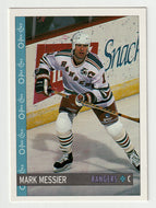 Mark Messier - New York Rangers (NHL Hockey Card) 1992-93 O-Pee-Chee # 208 Mint