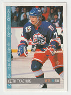 Keith Tkachuk - Winnipeg Jets (NHL Hockey Card) 1992-93 O-Pee-Chee # 346 Mint