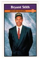 Bryant Stith - Denver Nuggets (NBA Basketball) 1992-93 Panini Basketball Stickers # 4 Mint